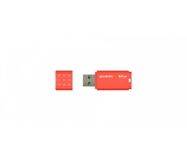GOODRAM 128GB UME3 odczyt 60MB/s USB 3.0 pomarańczowy - 606355 - zdjęcie 3